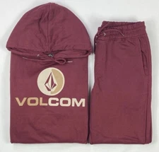 Men's Small S Volcom Hoodie and Sweat 2 Piece Set