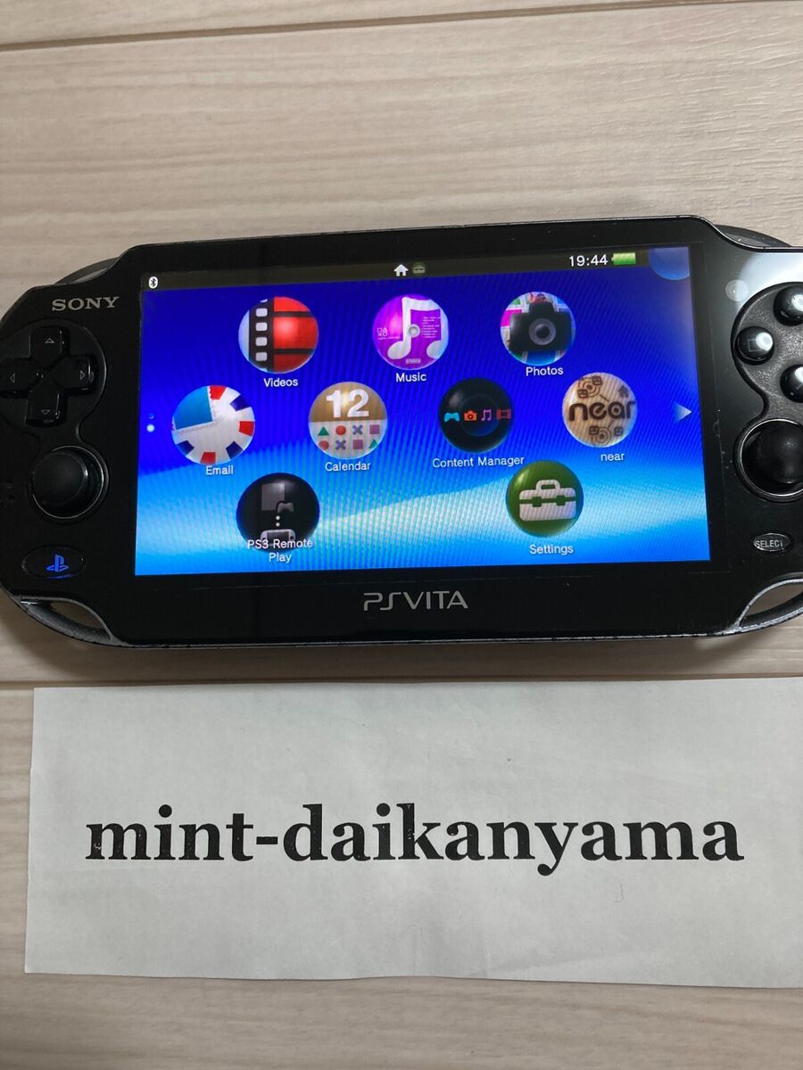 Sony PS Vita PlayStation Vita 1000 Console Black From Japan 5 | eBay