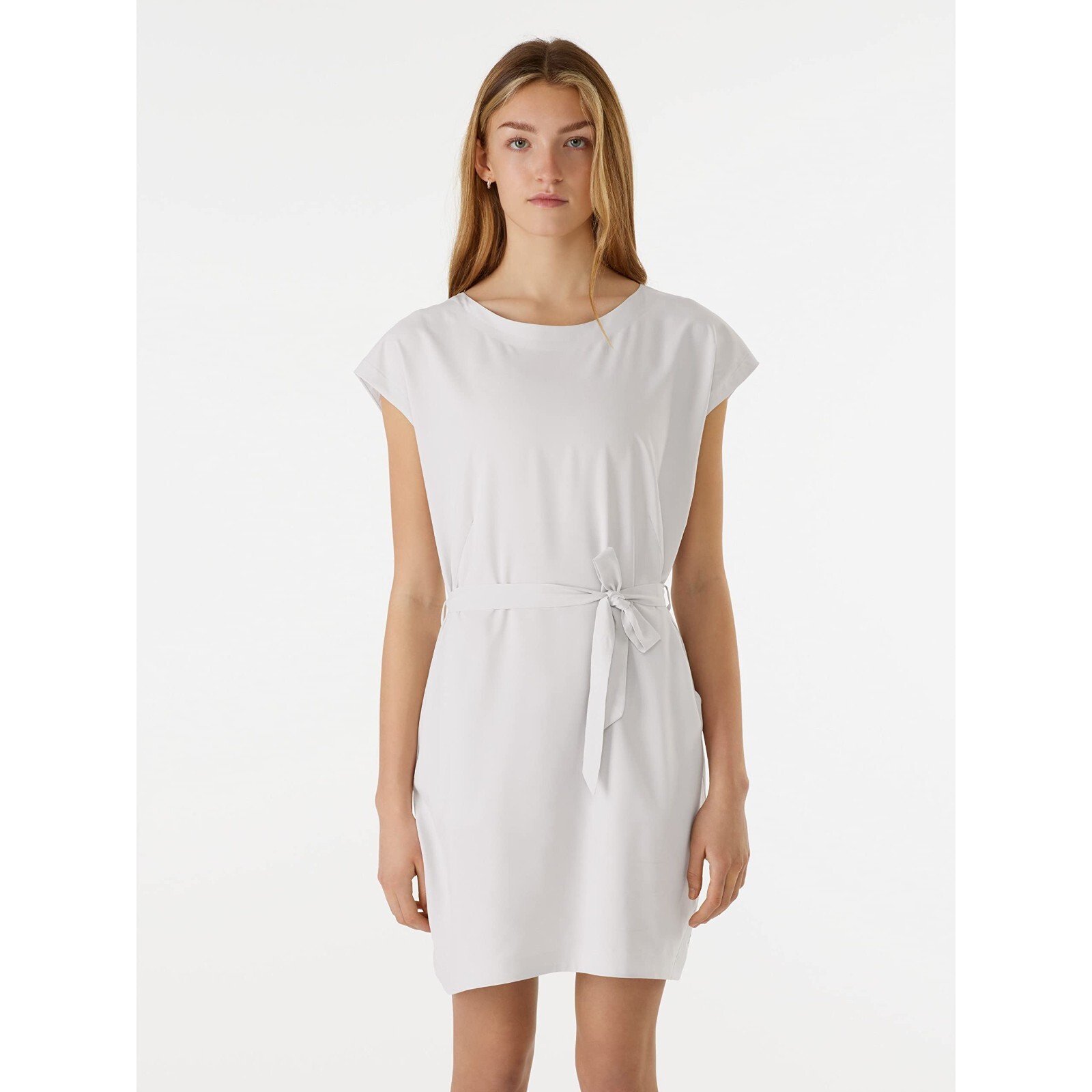 ARC'TERYX Abito corto donna Arcteryx L56114 grigio melange Contenta con cintura taglia XL