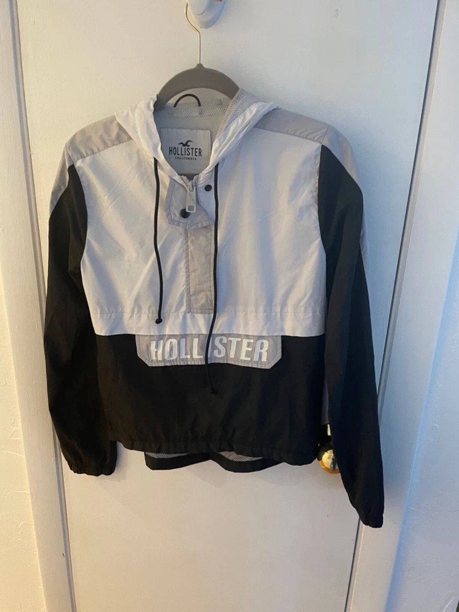 Hollister half zip windbreaker sale