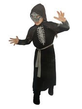 Boys Phantom Messenger Skeleton Halloween Costume Medium 6-8 