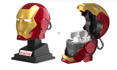 Casetify x Marvel Iron Man Helmet Airpods Pro Case 1st/2nd Casetify x Marvel Iron Man Helmet Airpods Pro Case 1st/2nd