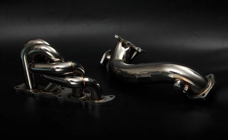 T3/T4 SS Equal Length Turbo Manifold + DP FOR 91-1995 Toyota MR2 3S-GTE 3S-GE - Image 3 of 3