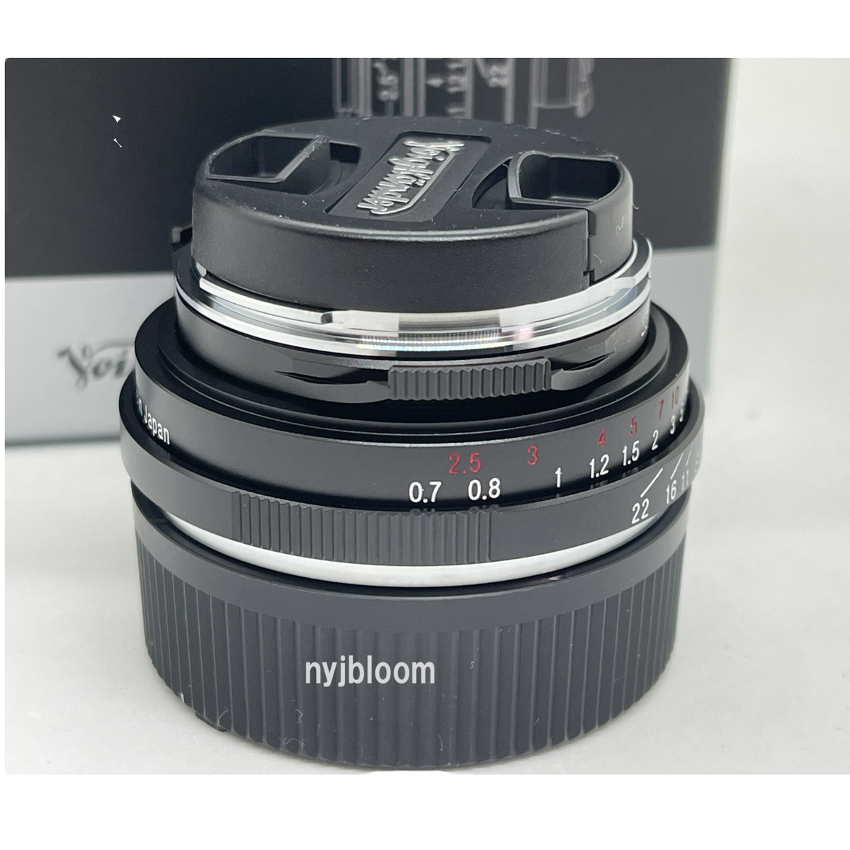 New VOIGTLANDER Color Skopar 35mm f2.5 PII VM Mount Lens Manual