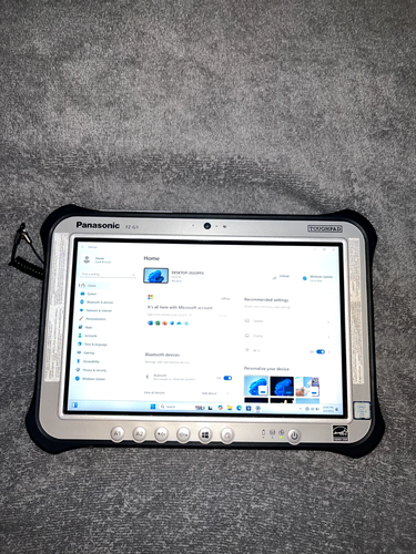 PANASONIC TOUGHPAD FZ-G1 MK4 i5 2.4GHz/8GB,256GB SSD/Barcode Scaner/4G LTE/Win11 - Picture 5 of 18