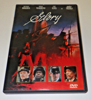 Glory DVD Civil War Movie Video Denzel Washington/Matt Broderick