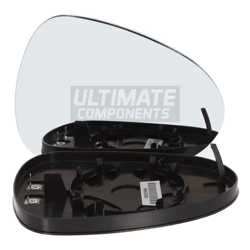 Wing Mirror Glass Seat Leon Mk2 Hatchback 2009-2013 Convex Heated Drivers Side
