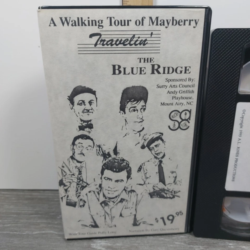 A Walking Tour Of Mayberry Traveling The Blue Ridge VHS Tape Documentary Tested - Image 2 of 4