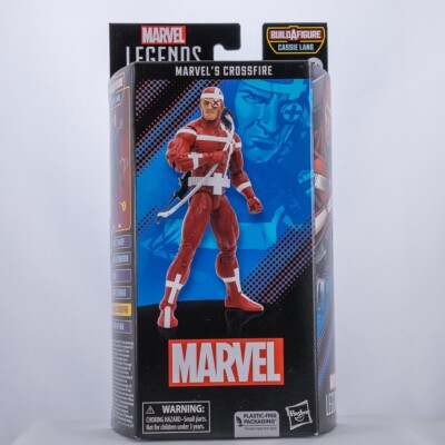 Marvel Legends Quantumania Crossfire 6'' Action Figure w/ Cassie Lang BAF