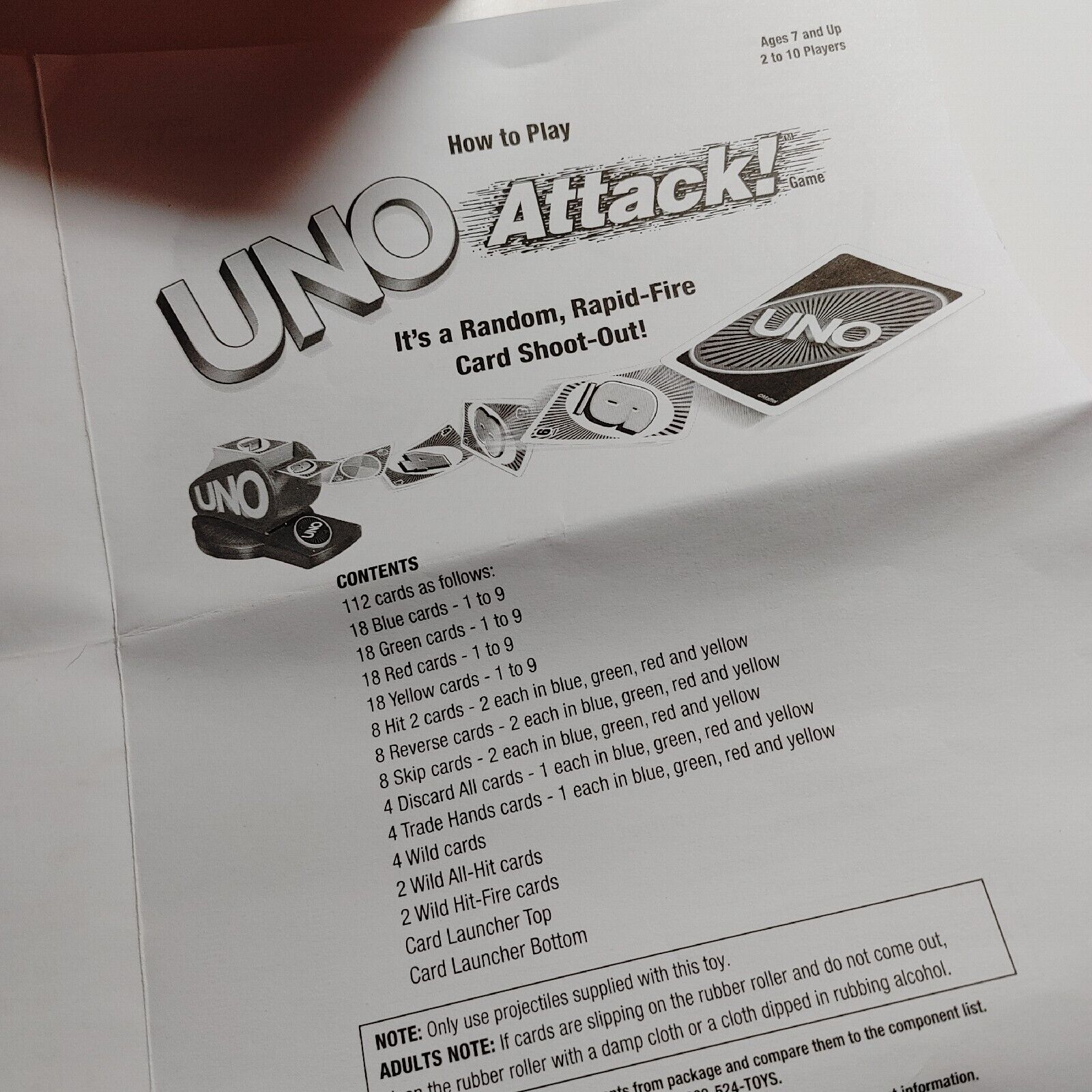 Full Rules for Uno Attack Plus How to Play the Game