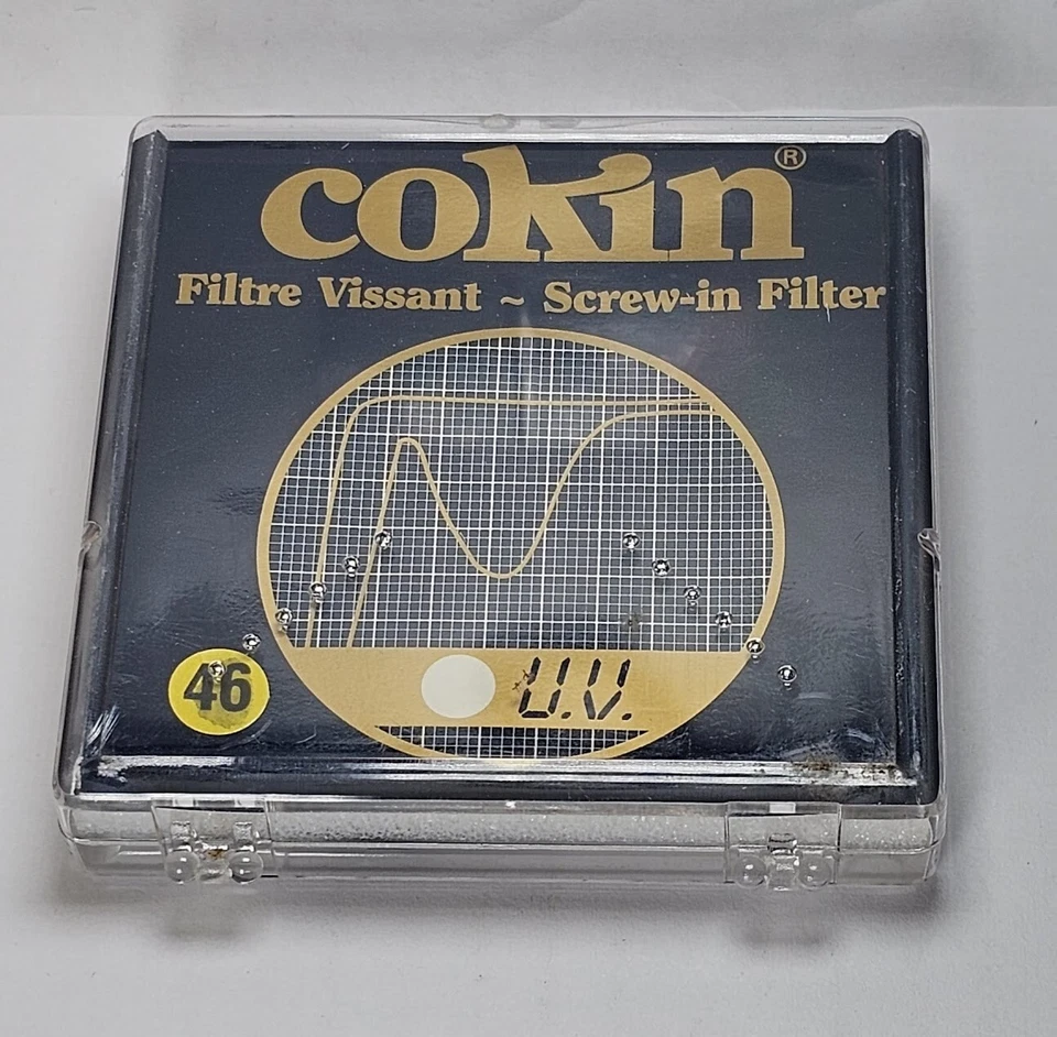 Cokin 46mm Genuine OEM UV Coated Glass Lens Protector Filter Safety E-46 E46 - Image 2 of 4