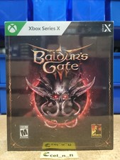 Baldurs Gate 3 III Deluxe Edition Larian Big Box For The Microsoft
