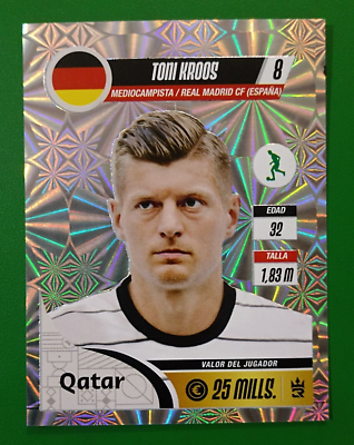 2022 3R Qatar World Cup FIFA #218 TONI KROOS Germany Soccer Team
