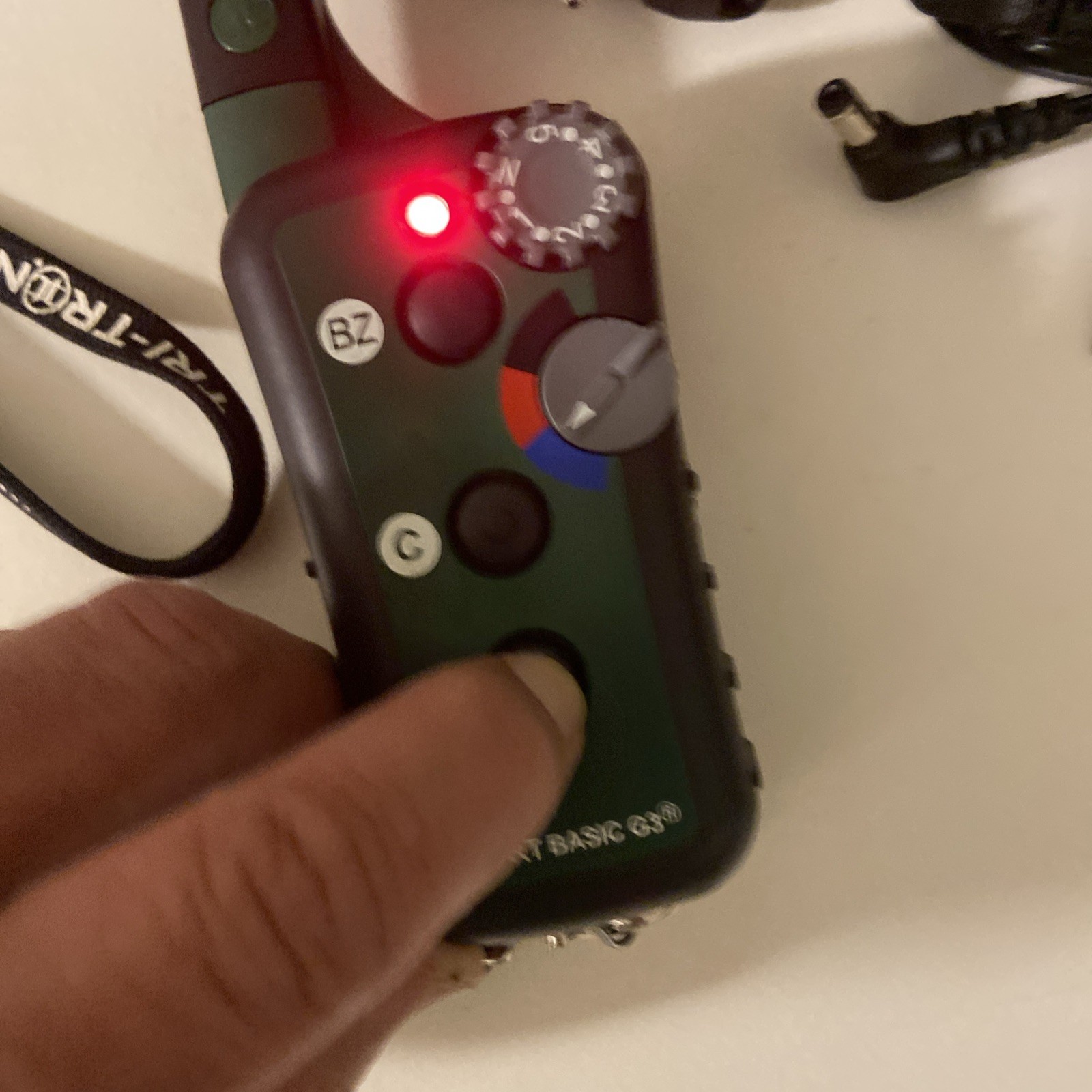 Tri-Tronics Sport Basic G3 EXP remote dog trainer collars and transmitter