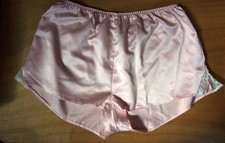 Vintage size 12-14 French Knickers Panties shiny satin look with