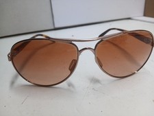 OAKLEY FEEDBACK OO4079-01 ROSE GOLD AVIATOR SUNGLASSES 135