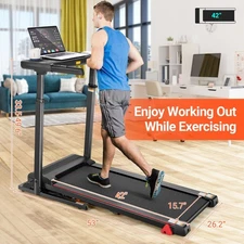 2.5HP Electric Treadmill 300lb Capacity Running/Walking Machine with LCD Display