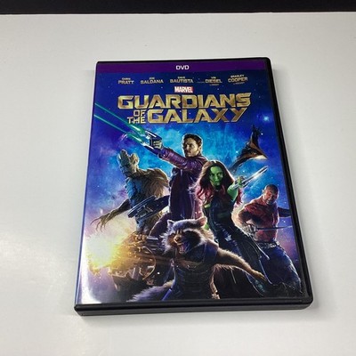 Guardians of the Galaxy DVD 2014 Marvel Chris Pratt Zoe Saldana