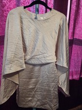 Line and Dot Womem's Ivory Dress. Sz XS. NWT.        #487
