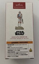 Hallmark 2025 Star Wars Execute Order 66 Magic Light Sound Ornament NIB