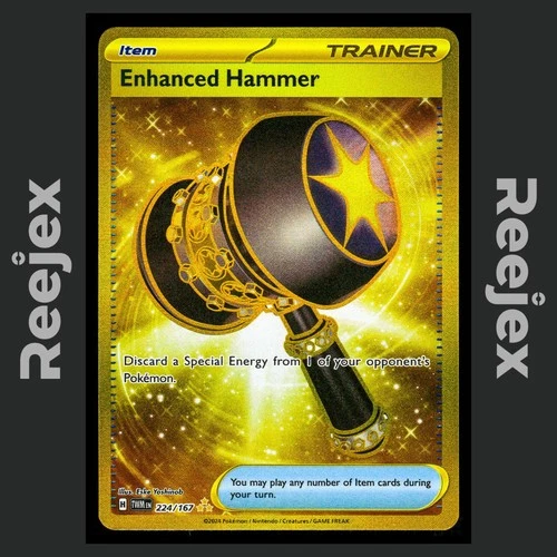 Enhanced Hammer - 224/167 - Secret Rare - Twilight Masquerade - Pokemon - NM/M