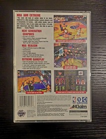 NBA Jam Extreme (Sega Saturn, 1996) Loose/tested 