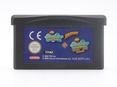 2 Game in 1 - SpongeBob Schwammkopf Supersponge + Revenge of the Dutchman (Ninte