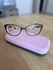 Kate Spade Jaydee Optical Glasses 51-16-130 Black Frame, Gold Rim, Tortoise Arms