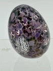 2026 Blenko Solid Glass Multicolor Egg—VC Only - One Of A Kind - Free Shipping!