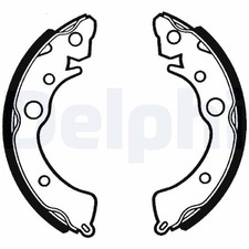 Bremsbackensatz hinten für Honda CRX 1 AF 2 ED 3 EH | 24564140