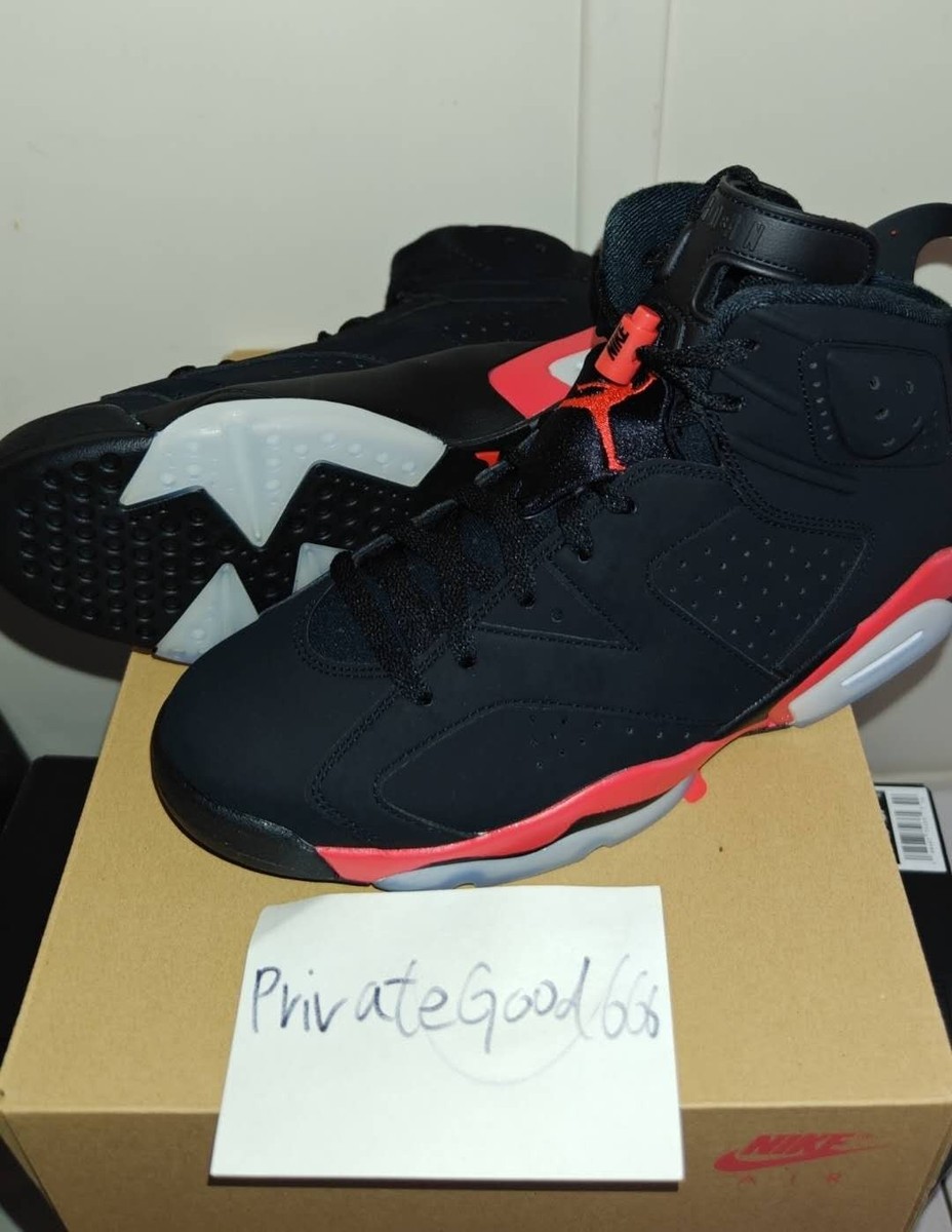 Air Jordan 6 Infrared Salesman Size 8-13 MEN CT8529-001 | eBay
