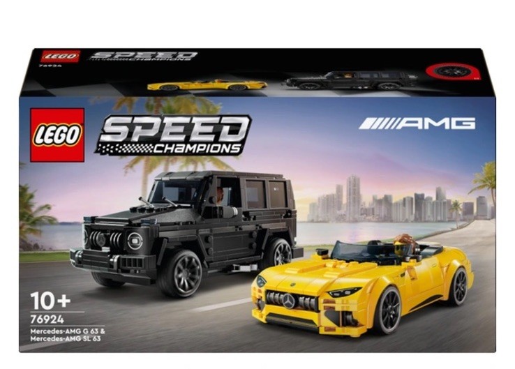 LEGO Speed Champions 76924 Mercedes-AMG G 63 & Mercedes-AMG SL 63 Car Set BNIB
