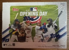 2021 Topps Opening Day Baseball - Blaster Box - Factory Sealed - Autographs