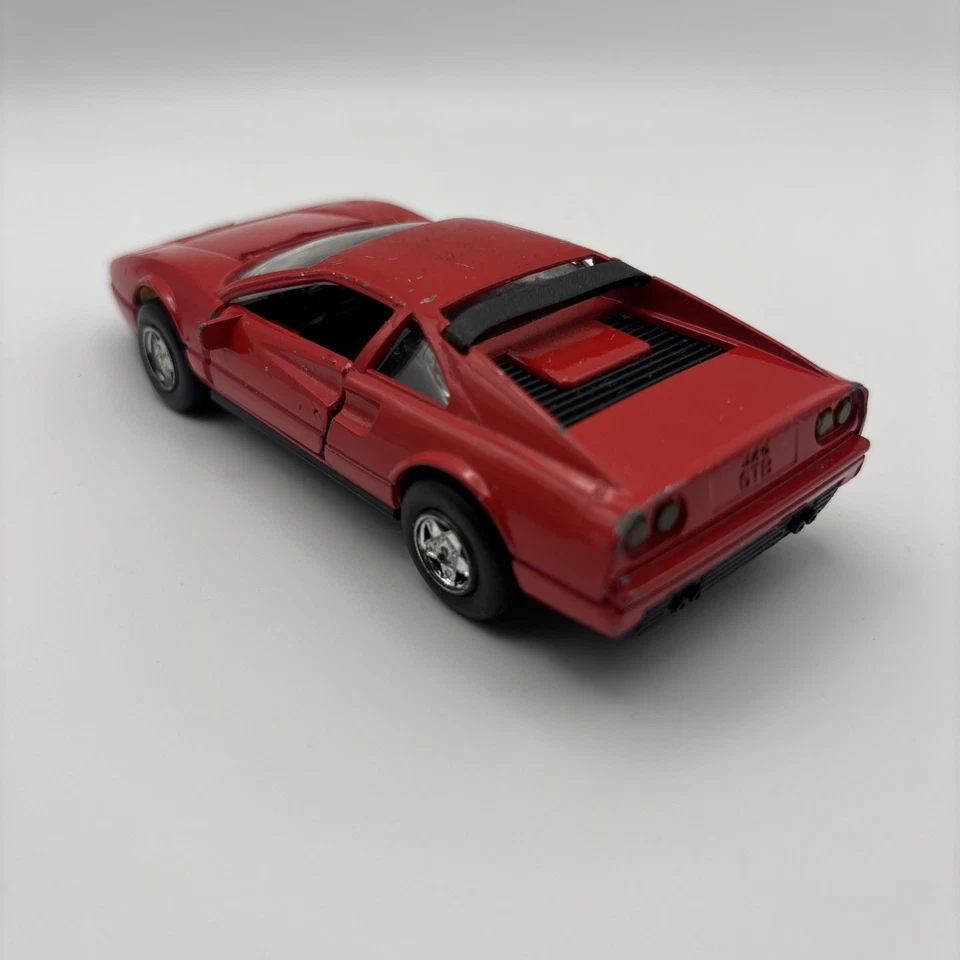VTG ✅ Majorette Ferrari 328 GTB Die Cast Car Red 1:36 Scale ✅ 2500 Series - 2502 - Image 3 of 4
