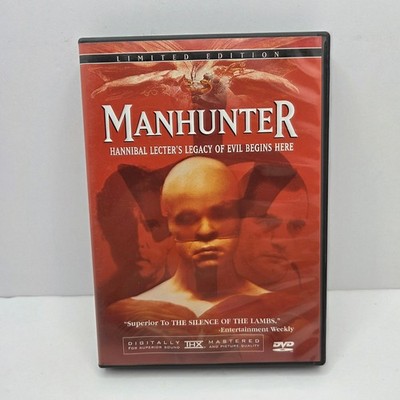 Manhunter DVD Limited Edition 2-Disc Set Director's Cut Michael Mann Anchor Bay