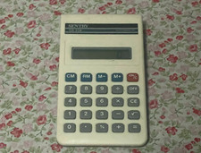 Sentry CA338 Dual Power Solar 8-Digit Calculator w/ Cover Tested Works