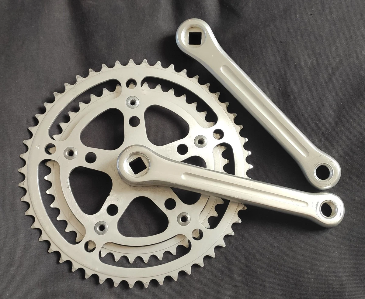 Pédalier vélo Stronglight 107 - Plateaux 52 et 42 dents