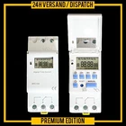 DIGITAL PROGRAMMABLE WEEKLY TIMER SWITCH DIN RAIL ZZ2
