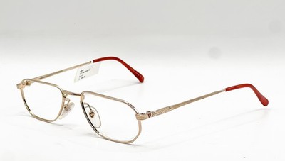 NEW EARTH ELEMENTS TU 3 GOLD HAVANA AUTHENTIC EYEGLASSES 50-19