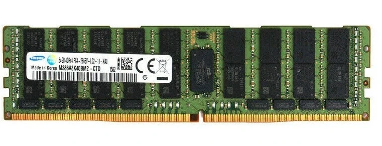 SK HYNIX 64GB PC4-2666V 2666MHZ ECC LRDIMM Server Memory HMAA8GL7AMR4N-VK - image 1 of 1
