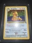 Pokemon TCG Dragonite Holo Rare Card 4/62 Fossil MP+ Condition