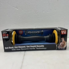 SHAKE WEIGHT 5 Lbs. As Seen on TV Yellow New Never Used