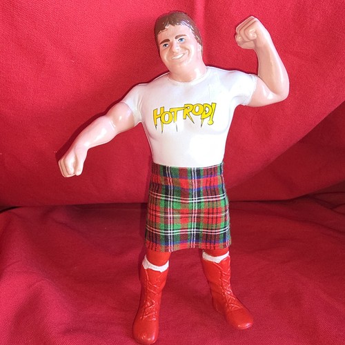 1980's WWF WWE LJN Wrestling Action Figure - Rowdy...