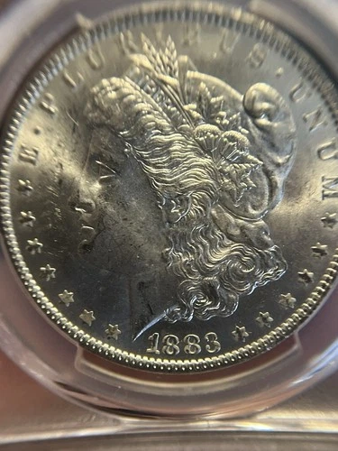 1883  O Morgan Dollar PCGS MS65 Vam 36A “clashed E “ Hot 50