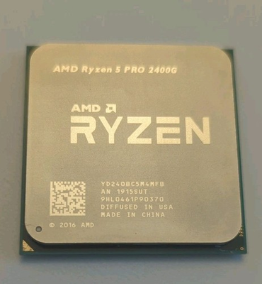 #ad AMD Ryzen 5 PRO 2400G YD240BC5M4MFB 3.60GHz 4 Core AM4 CPU Processor $24.99