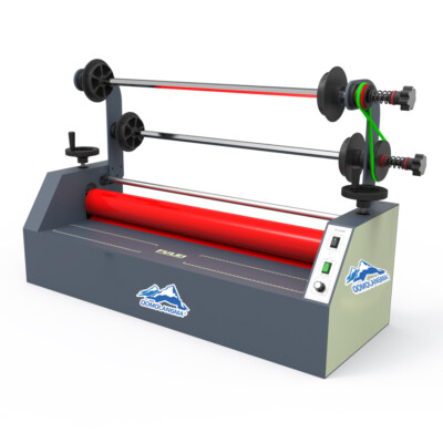 QOMOLANGMA 26'' Semi-Auto Small Home Cold Laminator for Business Card Laminating