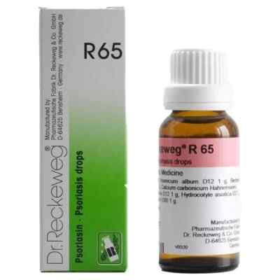 1xDr. Reckeweg R65 Skin Support Drops 22ml | Scaling, Redness Relief Free Ship