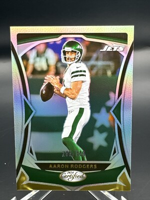 2024 Certified Football Aaron Rodgers, New York Jets Mirror /349