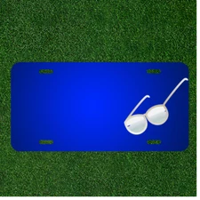 Custom Personalized License Plate With Add Names To Glasses Fashion Sunglasses