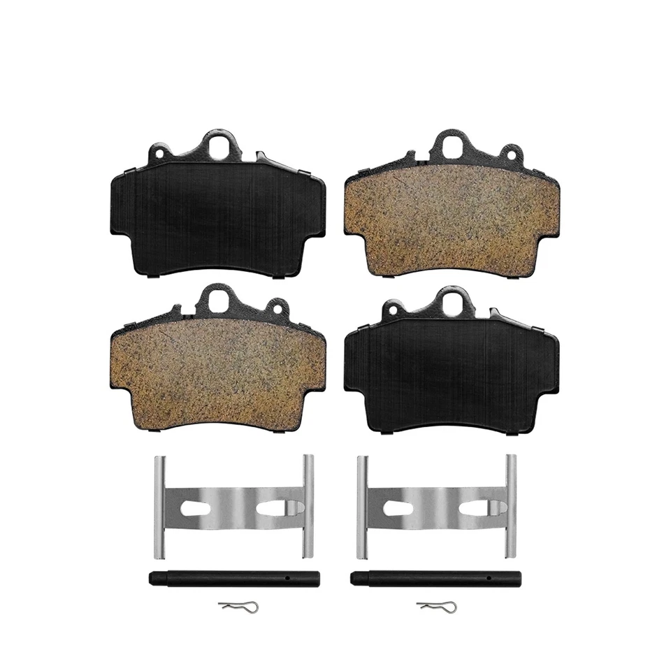 Pastilhas de freio dianteiras de cerâmica para 1997-2003 2004 2005 2006 2007 2008 Porsche Boxster - Imagem 3 de 4